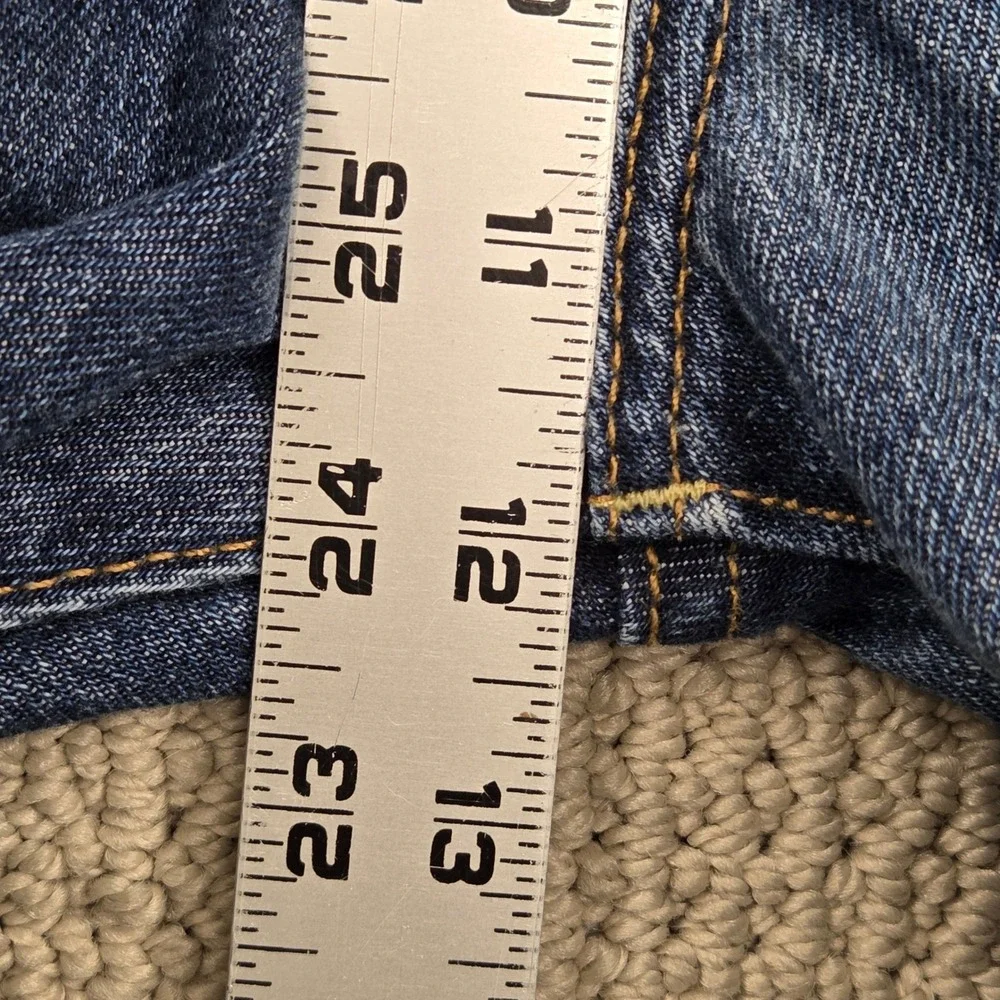 Polo Ralph Lauren Vintage 67 Slim Straight Jeans Blue Mens 35x30 (38x31)